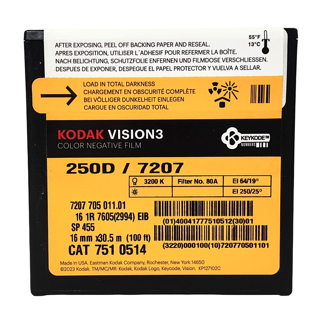 16 mm (30,5 m) – Kodak Vision3 250D/7207